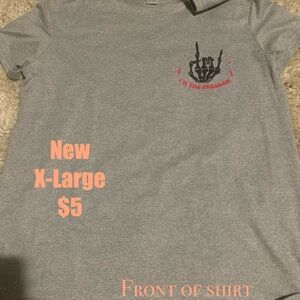 New women’s shirts and shoes.